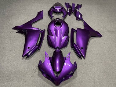 Purple 2007-2008 Yamaha R1 Motorcycle Fairings
