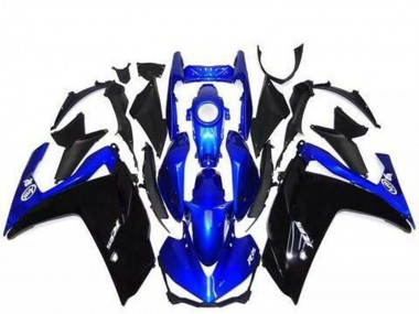 Blue Glossy Black 2015-2018 Yamaha R3 Motorcycle Fairings