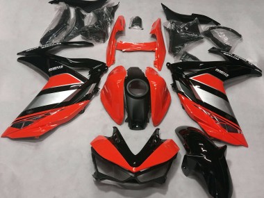 Red Silver Glossy Black 2015-2018 Yamaha R3 Motorcycle Fairings
