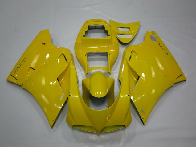 Yellow 1993-2005 Ducati 996 Motorcycle Fairings