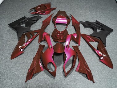 Red Matte Black 2009-2014 BMW S1000RR Motorcycle Fairing Kits