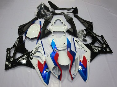 White Red Blue Glossy Black Castrol OEM Style 2009-2014 BMW S1000RR Motorcycle Fairings
