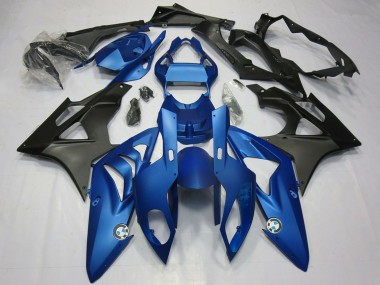 Blue Matte Black 2009-2014 BMW S1000RR Motorcycle Fairing Kits