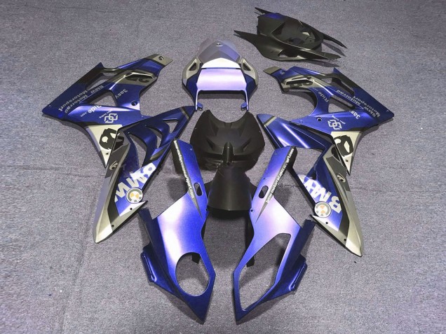 Silver Blue Black 2017-2018 BMW S1000RR Motorcycle Fairings