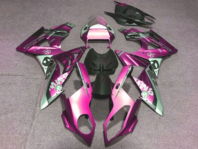 Pink Black 2017-2018 BMW S1000RR Motorcycle Fairings