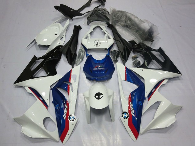 White Red Blue Glossy Black 2009-2014 BMW S1000RR Motorcycle Fairing