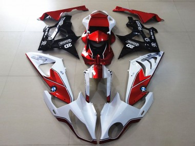 White Red Glossy Black 2009-2014 BMW S1000RR Motorcycle Fairings