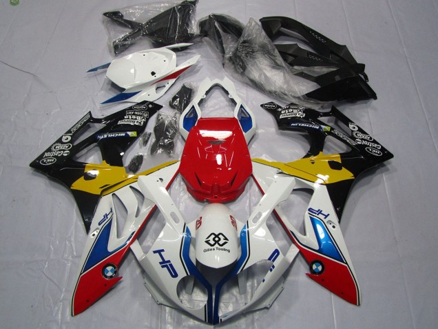 White Yellow Red Black Blue HP 2009-2014 BMW S1000RR Motorcycle Fairings