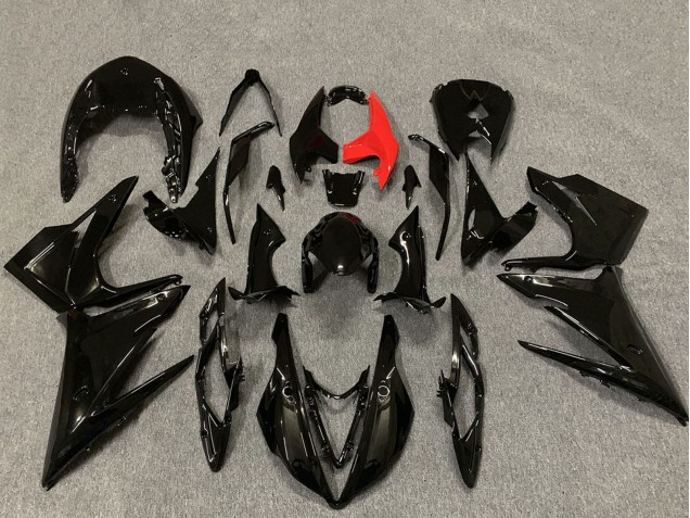 Glossy Black 2013-2016 Triumph Daytona 675 Motorcycle Fairings