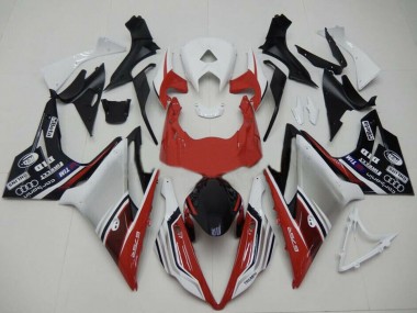 White Red Silver Glossy Black 2013-2016 Triumph Daytona 675 Motorcycle Fairings