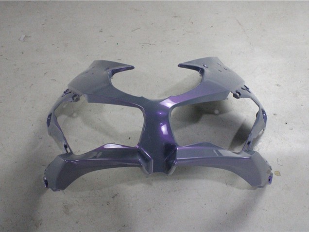 Chameleon Grey Dazz Pearl Purple 2019-2022 Kawasaki ZX6R Motorcycle Fairings
