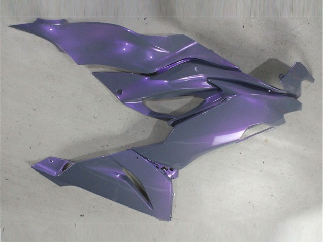 Chameleon Grey Dazz Pearl Purple 2019-2022 Kawasaki ZX6R Motorcycle Fairings