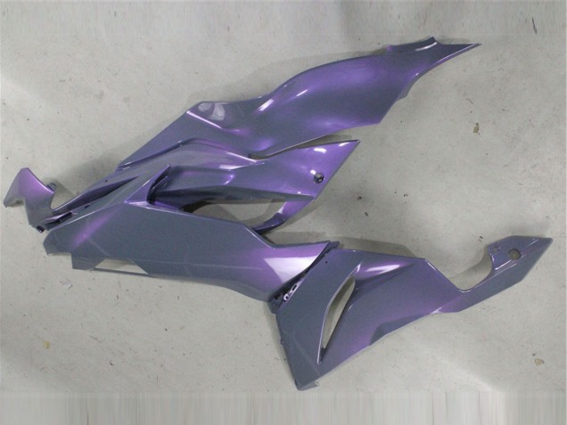 Chameleon Grey Dazz Pearl Purple 2019-2022 Kawasaki ZX6R Motorcycle Fairings