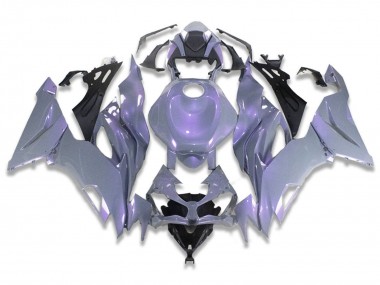 Chameleon Grey Dazz Pearl Purple 2019-2022 Kawasaki ZX6R Motorcycle Fairings