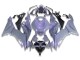 Chameleon Grey Dazz Pearl Purple 2019-2022 Kawasaki ZX6R Motorcycle Fairings