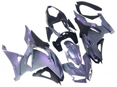Chameleon Grey Dazz Pearl Purple 2024-2025 Kawasaki Ninja 500 EX500R Motorcycle Fairings