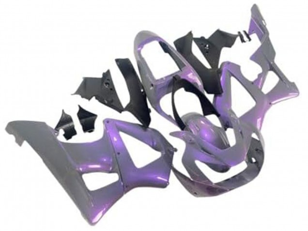Chameleon Grey Dazz Pearl Purple 2000-2001 Honda CBR900RR 929 Motorcycle Fairings