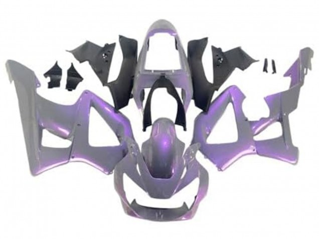 Chameleon Grey Dazz Pearl Purple 2000-2001 Honda CBR900RR 929 Motorcycle Fairings