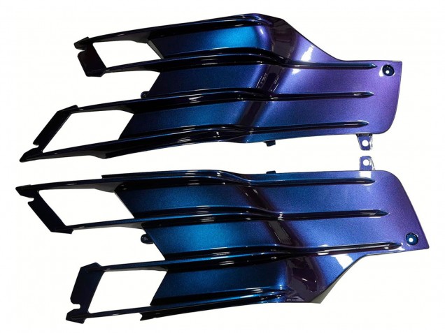 Chameleon Blue Purple 2012-2024 Kawasaki ZX14R ZZR1400 Motorcycle Fairings