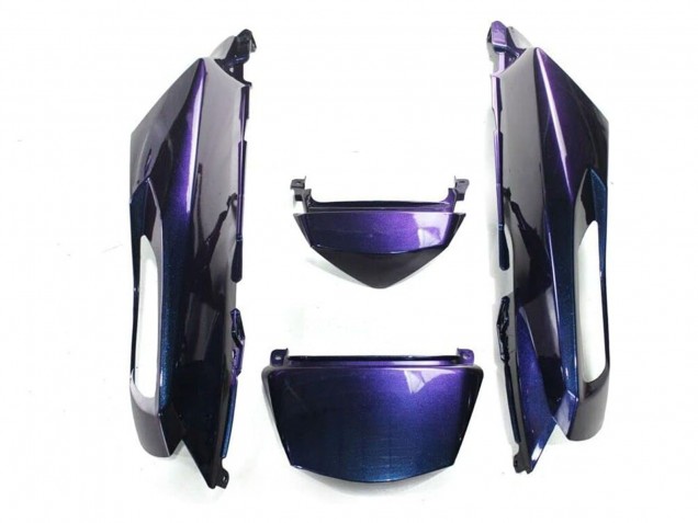 Chameleon Blue Purple 2006-2011 Kawasaki ZX14R ZZR1400 Motorcycle Fairings