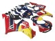 Blue Yellow Red Bull 2020-2023 Honda CBR1000RR-R Motorcycle Fairings