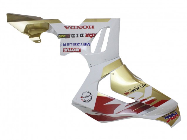 White Red Gold Motul HRC 2020-2023 Honda CBR1000RR-R Motorcycle Fairings
