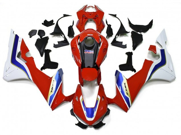 White Red Blue HRC 2020-2023 Honda CBR1000RR-R Motorcycle Fairing