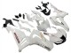 White 2020-2023 Honda CBR1000RR-R Motorcycle Fairings