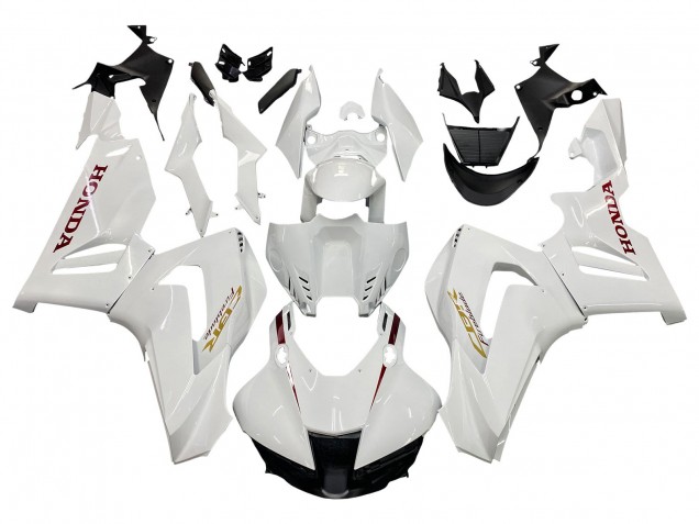 White 2020-2023 Honda CBR1000RR-R Motorcycle Fairings