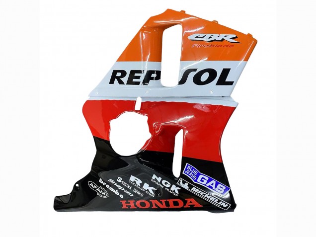 Orange White Red Glossy Black Repsol HRC 1987-1989 Honda CBR400RR NC23 Motorcycle Fairings