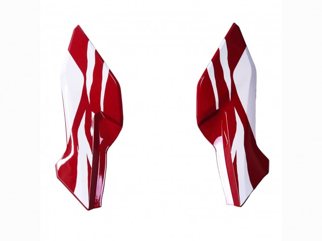 White Red Blue 2022 Honda CBR400R Motorcycle Fairing