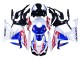 White Red Blue 2022 Honda CBR400R Motorcycle Fairing
