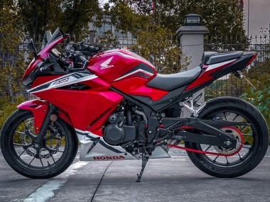 Red White 2022 Honda CBR400R Motorcycle Fairings