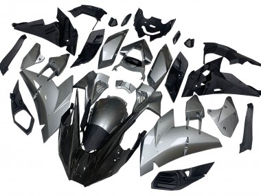Silver Black Carbon Fiber 2015-2022 Kawasaki Ninja H2 Motorcycle Fairings