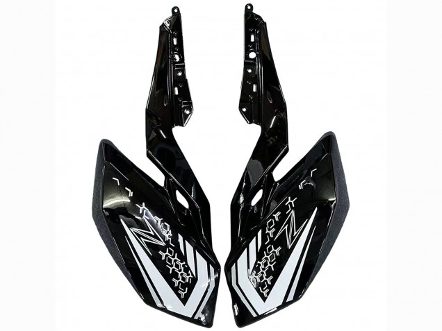 Glossy Black 2018-2024 Kawasaki Z400 Motorcycle Fairings