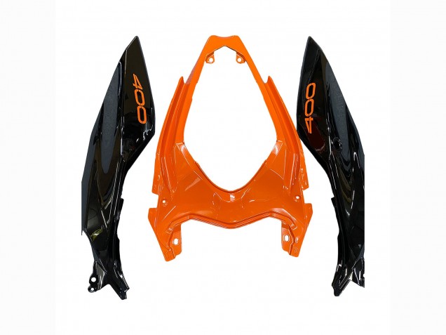 Orange Glossy Black 2018-2024 Kawasaki Z400 Motorcycle Fairings