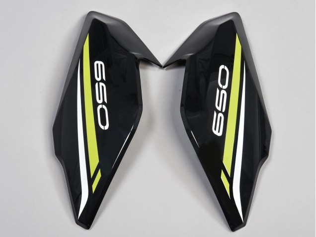 Black White Yellow 2017-2019 Kawasaki Ninja Z650 Motorcycle Fairings
