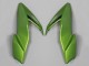 Black Green Silver 2017-2019 Kawasaki Ninja Z650 Motorcycle Fairings