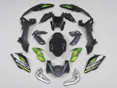 Black Green Silver 2017-2019 Kawasaki Ninja Z650 Motorcycle Fairings