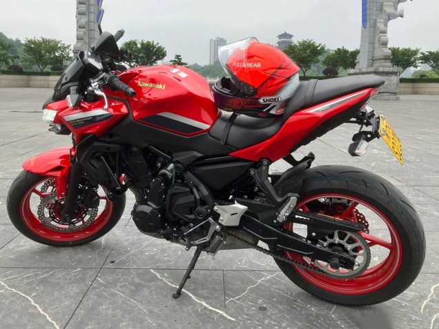 Red Black 2020-2023 Kawasaki Ninja Z650 Motorcycle Fairings
