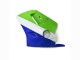 Green White Blue 1989-1990 Kawasaki ZXR250 Motorcycle Fairings