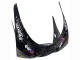 Glossy Black Grey Elf Touch4 Bridgestone 1989-1990 Kawasaki ZXR250 Motorcycle Fairings