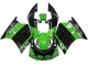Green Glossy Black Elf Touch4 Bridgestone 1989-1990 Kawasaki ZXR250 Motorcycle Fairings