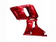 Red with Black Flame 1998-2003 Kawasaki ZZR600 Motorcycle Fairings
