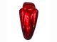 Red with Black Flame 1998-2003 Kawasaki ZZR600 Motorcycle Fairings