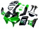 Green Glossy Black Green Monster Elf Touch4 Bridgestone 1993-2007 Kawasaki ZZR400 Motorcycle Fairings