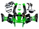 Green Glossy Black Green Monster Elf Touch4 Bridgestone 1993-2007 Kawasaki ZZR400 Motorcycle Fairings