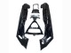 Glossy Black Gold Ninja 1993-2007 Kawasaki ZZR400 Motorcycle Fairings