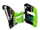 Green Glossy Black Blue Monster Elf Touch4 Bridgestone 1993-2007 Kawasaki ZZR400 Motorcycle Fairings