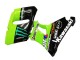 Green Glossy Black Blue Monster Elf Touch4 Bridgestone 1993-2007 Kawasaki ZZR400 Motorcycle Fairings